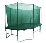 Oval Trampoline+Enclosure